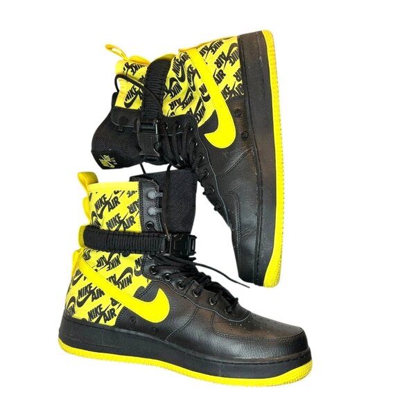 Nike SF Air Force 1 Dynamic Yellow - Picture 5 of 10